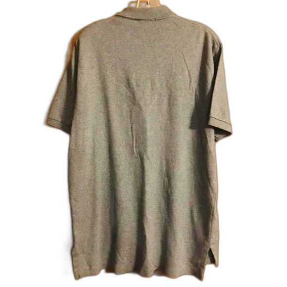 Polo By Ralph Lauren Polo Shirt Mens Size Med Short Sleeve Gray Casual Pull Over - Picture 2 of 5